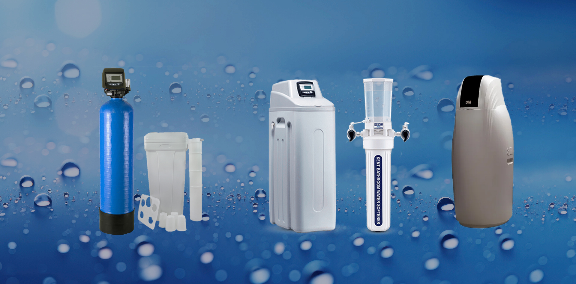 * Kent, * 3M, * ZeroB, * AO Smith, * Eureka Forbes, * V-Guard, * ORG, * Bluebird, * PurePro, * Industrial-grade brands